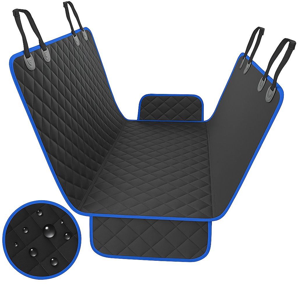 Premium wodoodporny i odporny na zarysowania koc dla psa do samochodu i na kanapę