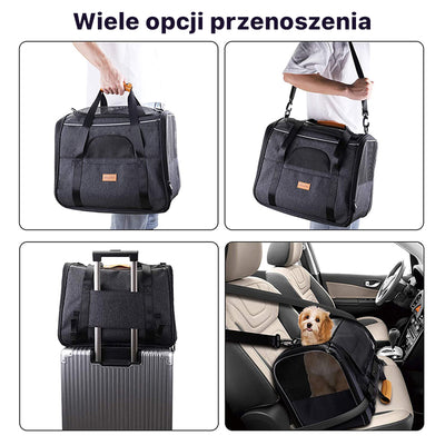 Lekka i przytulna torba podróżna dla wspólnych przygód