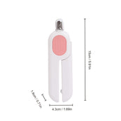 Bezpieczny obcinacz do paznokci LED dla psa i kota