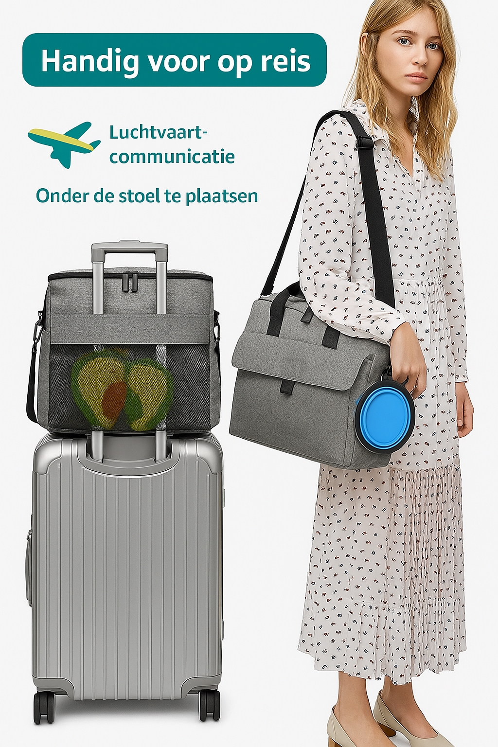 Przestronny i wygodny plecak dla psa na podróż