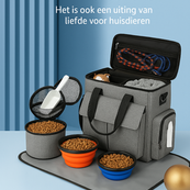 Przestronny i wygodny plecak dla psa na podróż