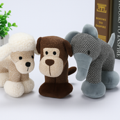 Trwała pluszowa piszcząca i odporna na gryzienie zabawka dla psa