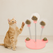 Interaktywna miska na karmę i zabawka-puzzle z antypoślizgową podstawą do powolnego jedzenia