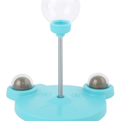 Interaktywna miska na karmę i zabawka-puzzle z antypoślizgową podstawą do powolnego jedzenia