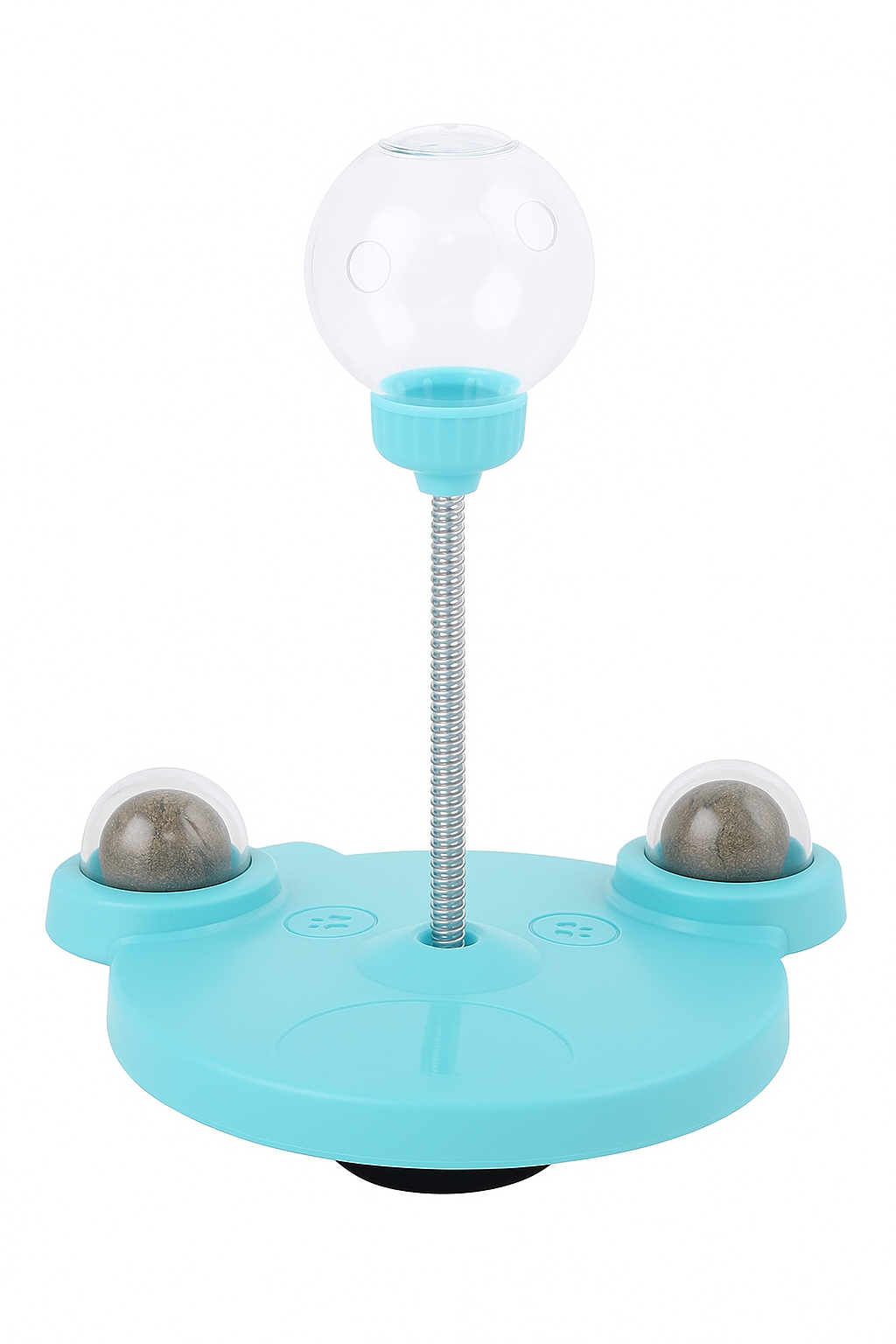 Interaktywna miska na karmę i zabawka-puzzle z antypoślizgową podstawą do powolnego jedzenia