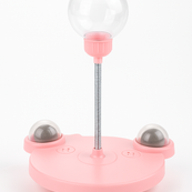 Interaktywna miska na karmę i zabawka-puzzle z antypoślizgową podstawą do powolnego jedzenia