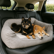 Wygodne, premium legowisko samochodowe dla psa