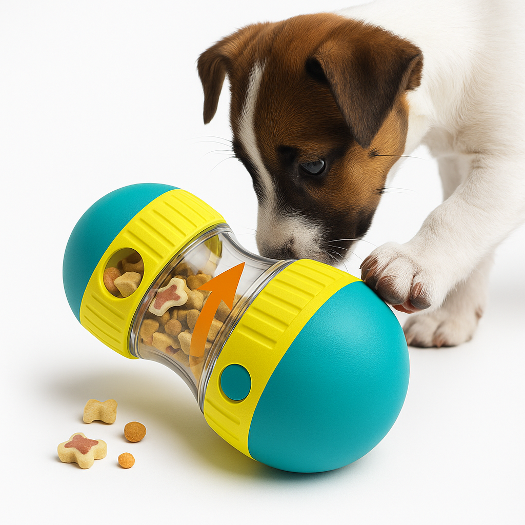 Interaktywna zabawka do karmienia dla psów jedzących powoli