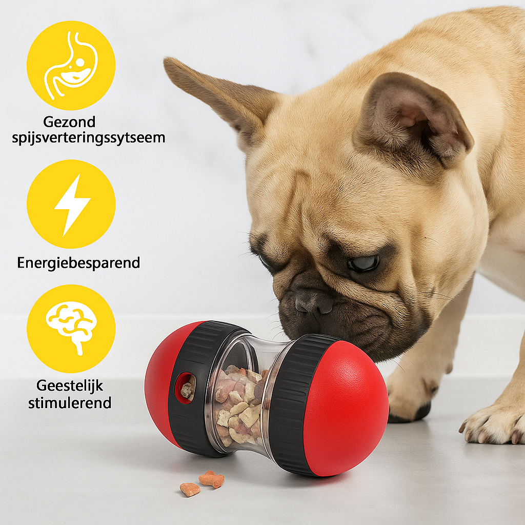 Interaktywna zabawka do karmienia dla psów jedzących powoli