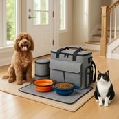 Przestronny i wygodny plecak dla psa na podróż