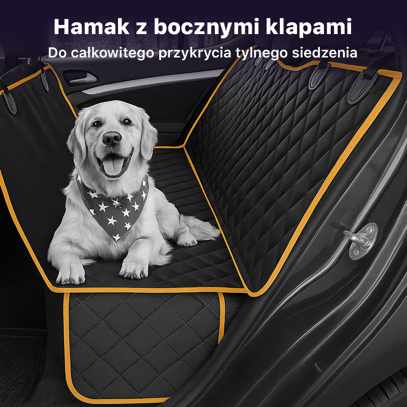 Premium wodoodporny i odporny na zarysowania koc dla psa do samochodu i na kanapę