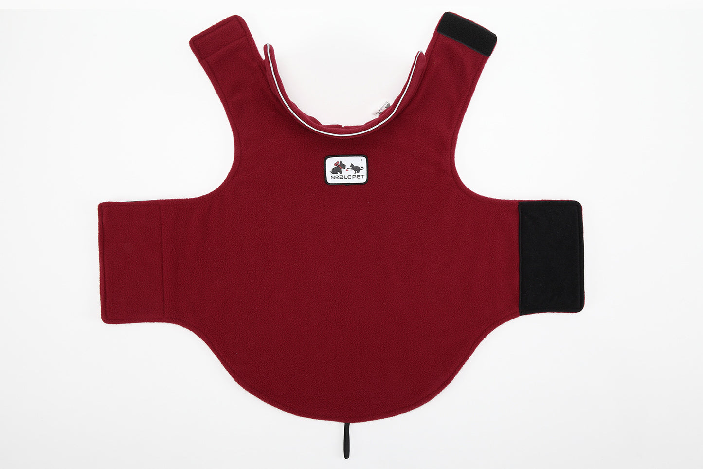 Dwustronna polarowa kurtka dla psa na jesień i zimę