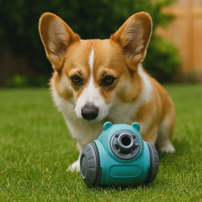 Interaktywny robotyczny dozownik karmy dla psów i kotów