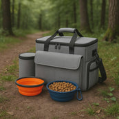 Przestronny i wygodny plecak dla psa na podróż