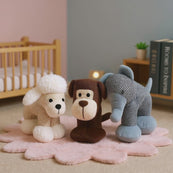 Trwała pluszowa piszcząca i odporna na gryzienie zabawka dla psa