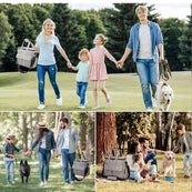 Przestronny i wygodny plecak dla psa na podróż