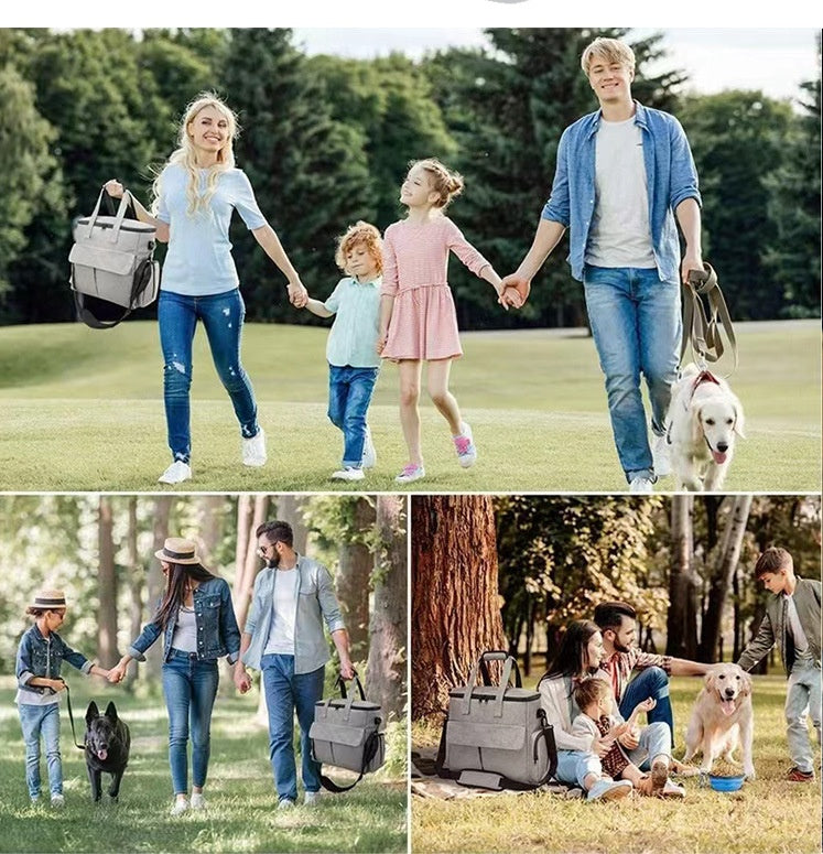 Przestronny i wygodny plecak dla psa na podróż